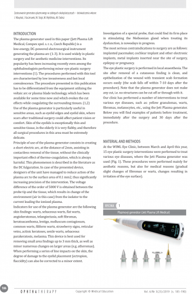 Jaromir Wasyluk - Plasma generator use in oculoplastic surgery: own experience 3_AJ.png