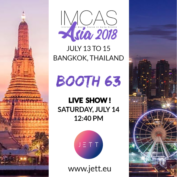 JETT at IMCAS ASIA 2018