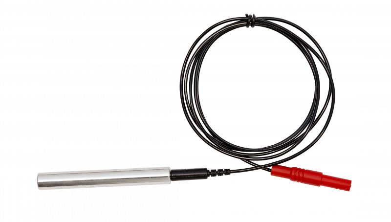 Propojovací kabel pro válcovou elektrodu s válcovou elektrodou